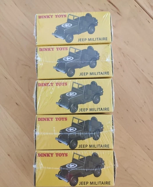 Dinky Toys Atlas Citroen Jeep Willys Us Army 1/43 Ref 24 M Box Nib