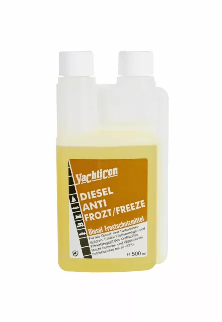 Yachticon Diesel Anti Frozt Frostschutz 500ml Winterdiesel bis -30° - Additiv