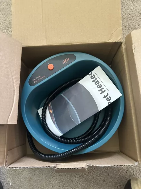 heated pet water bowl