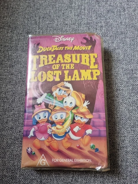 DUCKTALES THE MOVIE - Treasure of the Lost Lamp VHS Walt Disney Kids ...