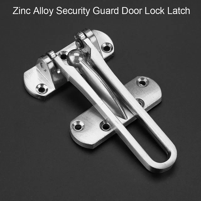 Heavy Duty Zinc Alloy Safety Guard Security Door Lock Latch For Home Hotel DG