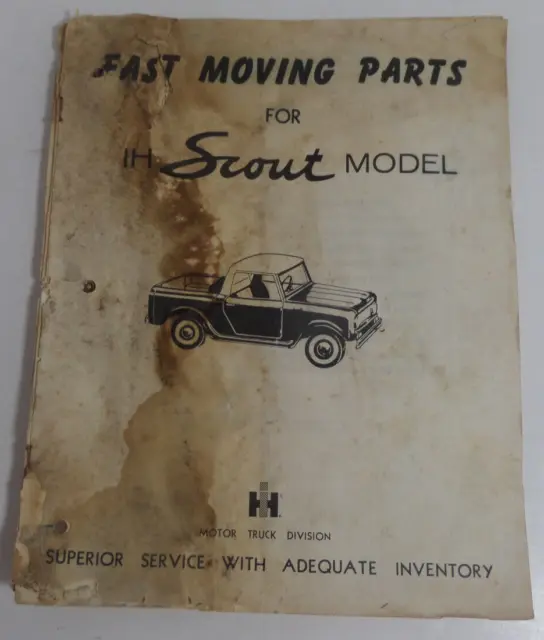 fast moving parts for international scout