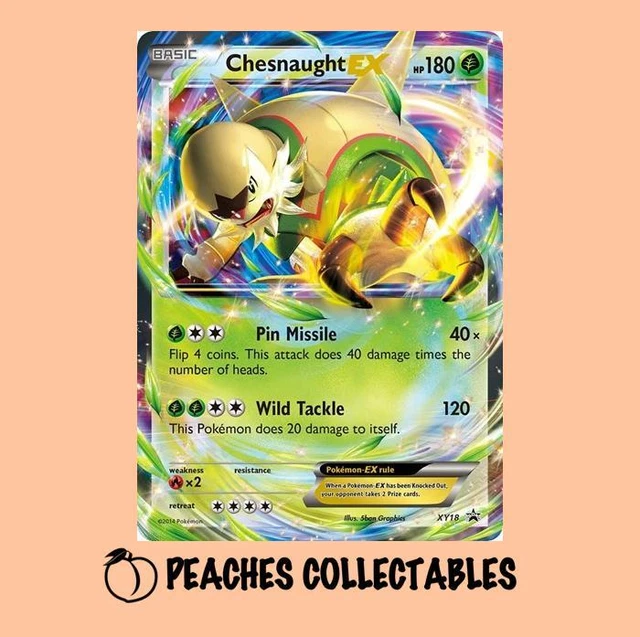 POKEMON - CHESNAUGHT EX - XY18 - XY Promo EUR 3,51 - PicClick IT