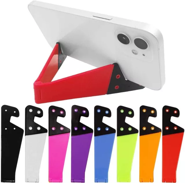 Portable Universal Foldable Mobile Phone Stand Holder For Smartphone Tablet PC