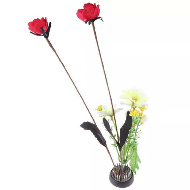 Runder japanischer Blumenhalter Blumengesteck Einsatz Basis Frosch festes We BA