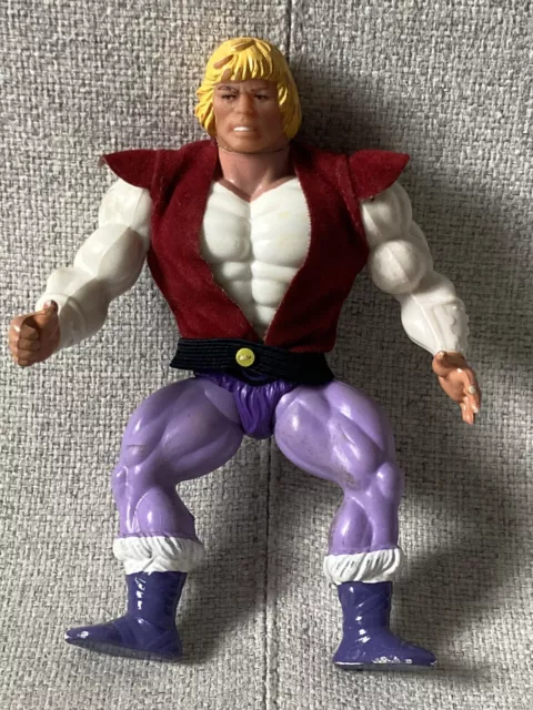 MATTEL Vintage 80s MOTU Figurine PRINCE ADAM Made In FRANCE Maitres De L’univers