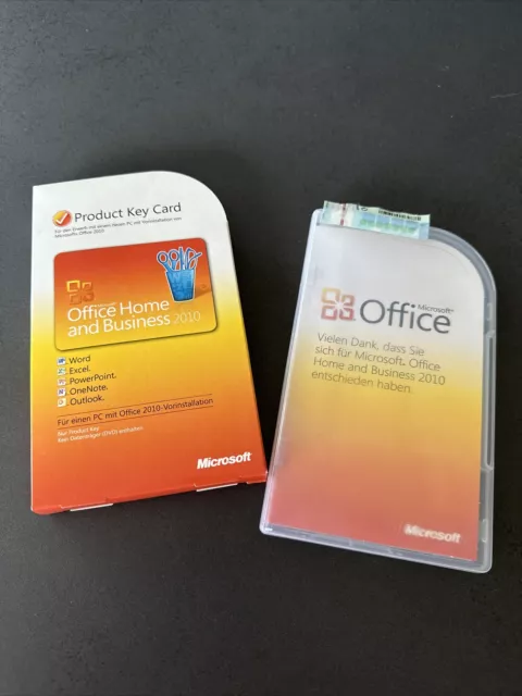 Microsoft Office Home and Business 2010 Product Key ohne Datenträger (PKC)