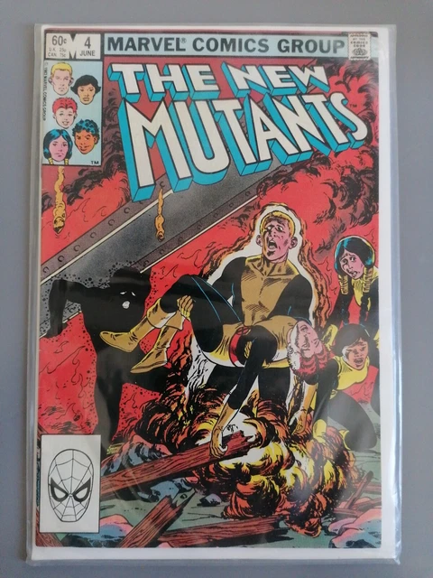 The New Mutants- Marvel Comic -Vol 1  #4 - June 1983 New Movie