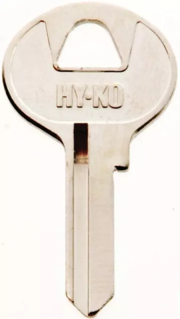 New Hy-Ko Pack Of (10) M3 Master Lock Door Key Blanks 3249885