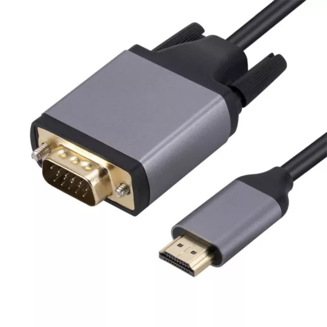 VGA TO HDMI CABLE 1.8 + SOUND ADAPTER