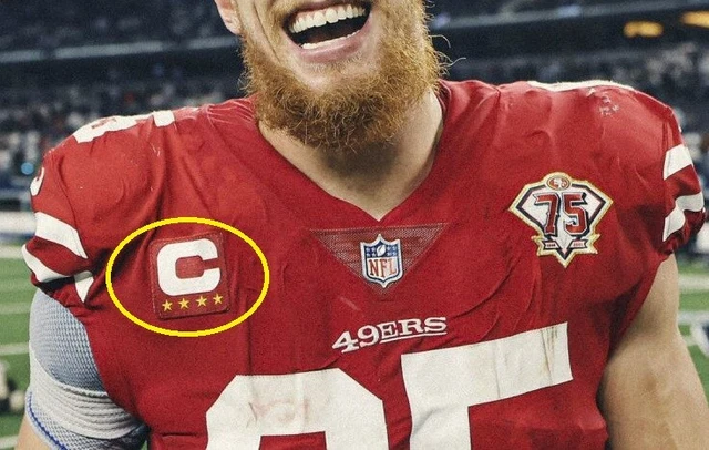 San Francisco 49ers #85 George Kittle 2021 Red With C Patch 75th