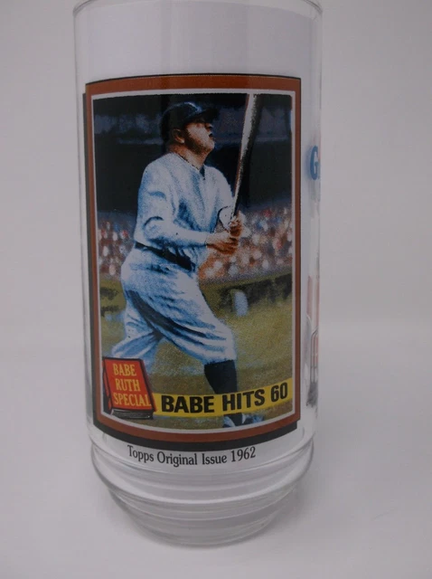1993 BABE RUTH McDonald's Coca Cola All Time Greatest Team Drinking ...