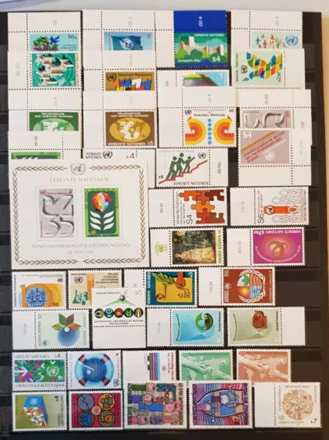 UNO Wien Vienna 1979-1993 Lot ** postfrisch