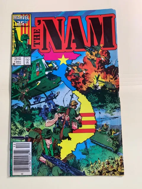 1986 Marvel Comics 25th Anniversary  ~ The Nam Issue No.1