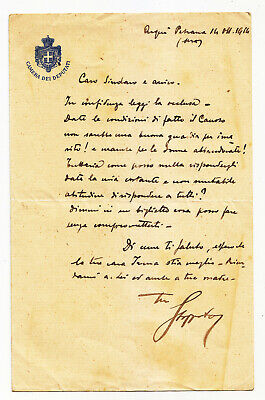 EE756-POLITICA.ALESSANDRO STOPPATO LIBERALE SENATORE 1914 