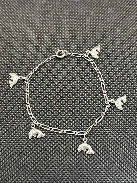 Ancien bracelet articulé argent massif art nouveau à Dordives | Clasf