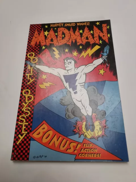 MADMAN Oddity Odyssey - Mike Allred - Kitchen Sink Press COMIC GRAPHIC NOVEL