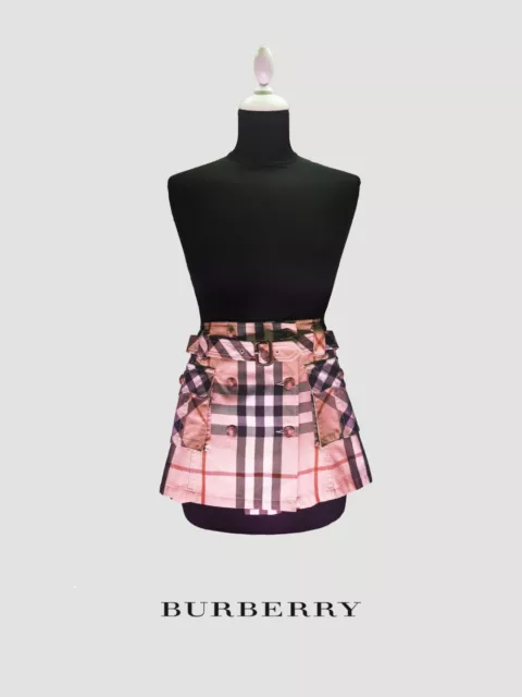 BURBERRY LONDON _ 5Y/110cm _ CLASSIC WOOL CHECK _ SKIRT