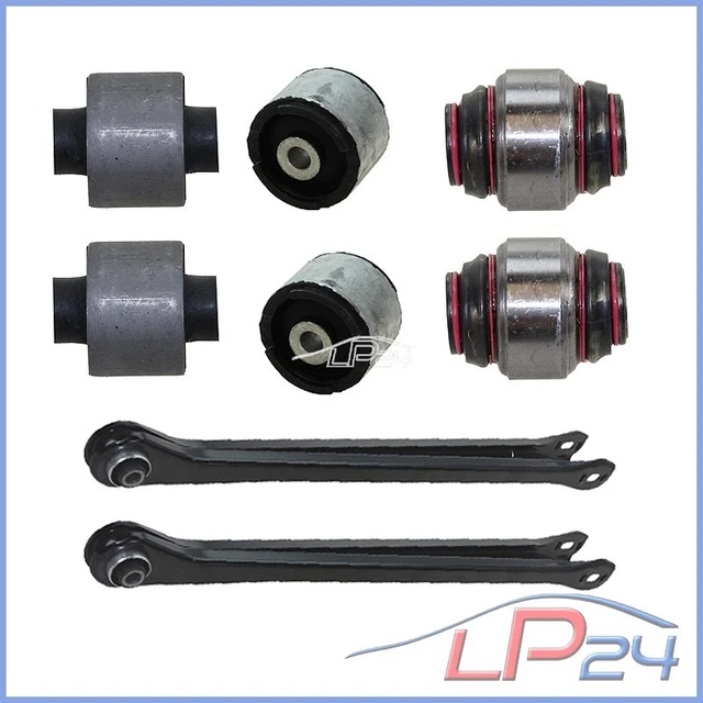 ATEC Germany 2x Bras De Suspension Arrière En Haut, 2x Bras De Suspension Arrière, 2x Barres De Liaison, 2x Roulements D'essieu Arrière Compatible Avec BMW Série 5 Touring (E39), 7