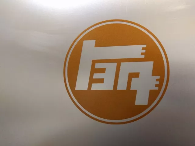 2 pack Toyota TEQ Logo Vinyl Decal Sticker Gloss Copper Metallic 3.5"