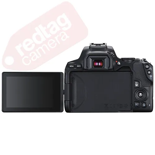 Canon EOS 250D / Rebel SL3 SLR Camera + 3 Lens Kit 18-55mm + 16GB + Flash & More 3