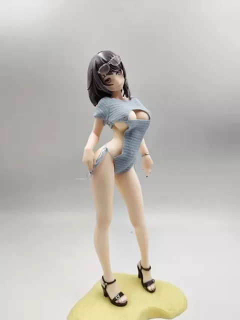 New 1/6 28CM Sweater Girl Anime Figures Soft PVC toy Gift No box Can take off