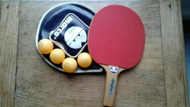 Raquette De Tennis De Table Butterfly SWERIS Équipe Olympique - Vintage, Lame Neuve Dans Son Emballage
