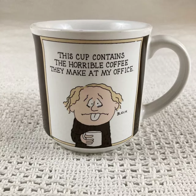 Vintage Recycled Paper Products Dale Horrible Office Coffee Cup Mug