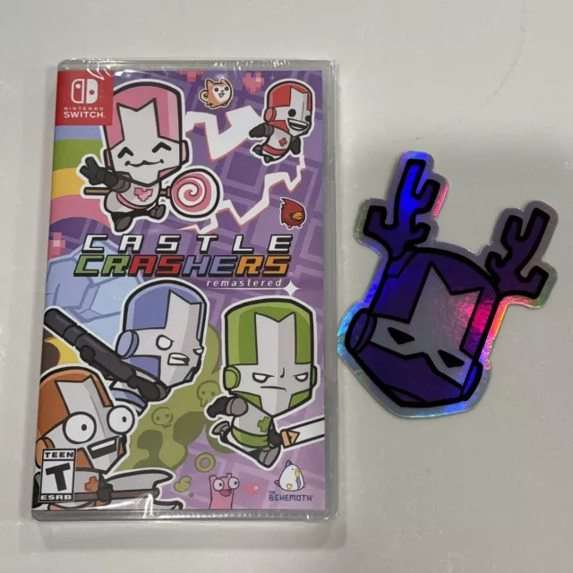 Castle Crashers Newgrounds Design Postcard for Sale by Strikle