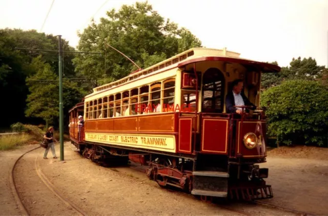 Photo  1995 Isle Of Man Dhoon Glen Tram Station Manx Electric Railway Tram Car N