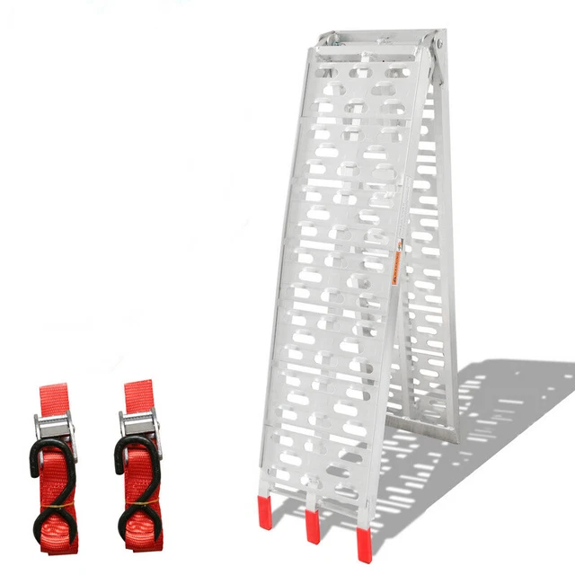 RAMP SUV LOADING Ramp Trailer Foldable Aluminum galvanized ATV Car Auto