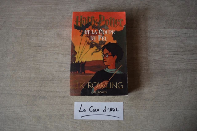 HARRY POTTER ET la Coupe de Feu - Tome 4 - Collection Gallimard Grand