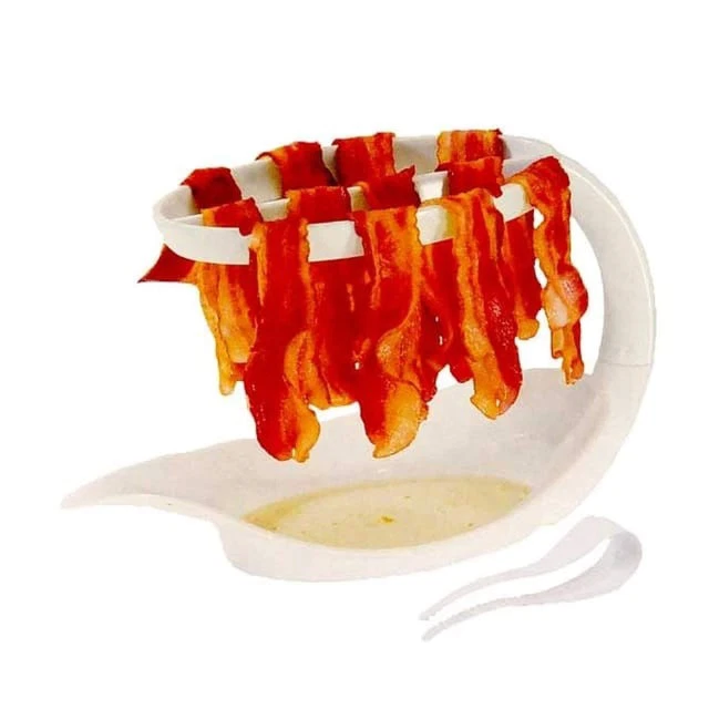 Microwave Cooker, Tray for Cooking Crispy Bacon in few Minute...