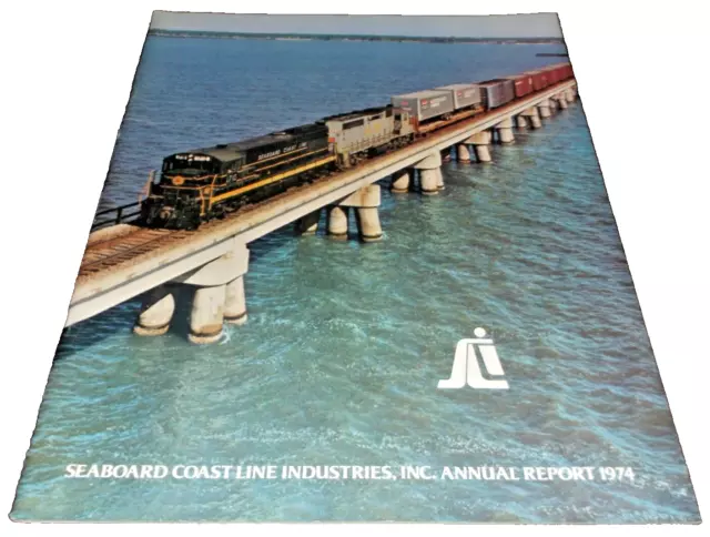 1974 Scl Seaboard Coast Line Railroad Company Annual Report