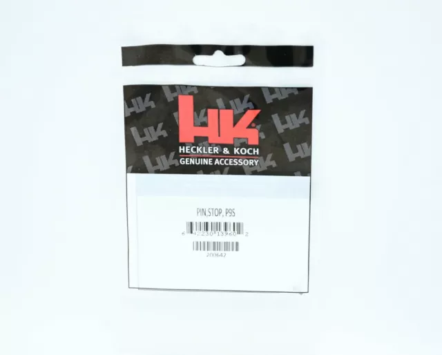 Heckler & Koch Hk P9S/P9 .45 Acp Hammer Stop Pin Armorer Factory German New