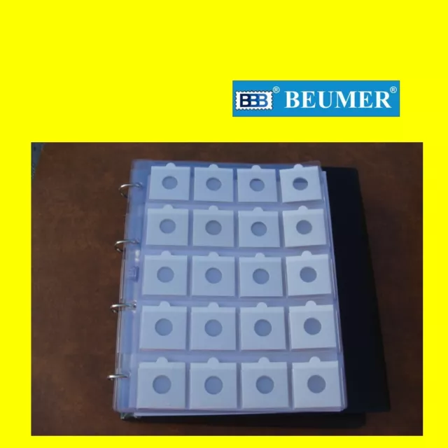 10 HOJAS BBB* BEUMER* ,para 20 Cartones de monedas cada una. Calidad extra