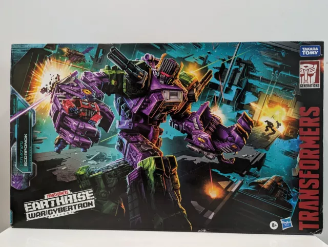 Transformers War for Cybertron Titan Class Scorponok Takara Tomy Hasbro MISB