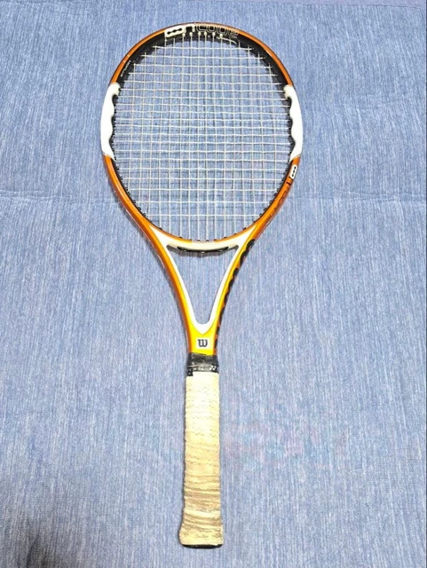 Raquette De Tennis Wilson ProTeam N Code Midplus - Taille 4 3/8 - Avec étui - Occasion