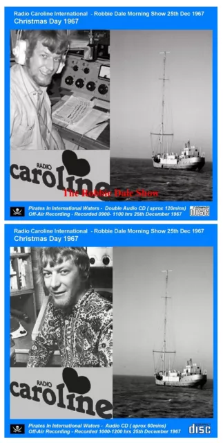 Pirate Radio Caroline Int Robbie Dale Christmas Day (25/12/67) Parts 1, 2 & 3