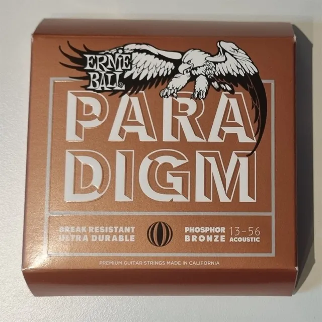 Ernie Ball 13-56 Paradigm Phosphor Bronze Acoustic Guitar Strings