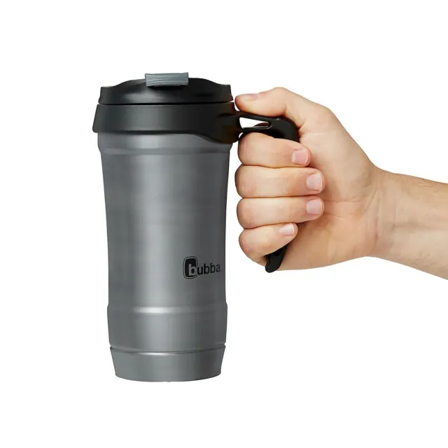 Bubba Hero Stainless Steel Vacuum Insulated/Dual Wall Travel mug, Gunmetal, 18oz 5