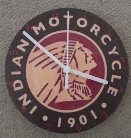 Horloge murale Indian Motorcycle