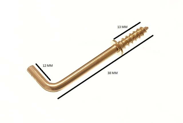 Lot De 200 Dresser Visser 13mm Crochet Longueur D'épaule