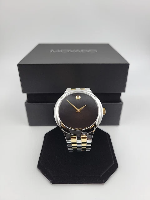 Movado Men’s Veturi Museum Black Dial Swiss Watch - 0607416 ($1095 MSRP)