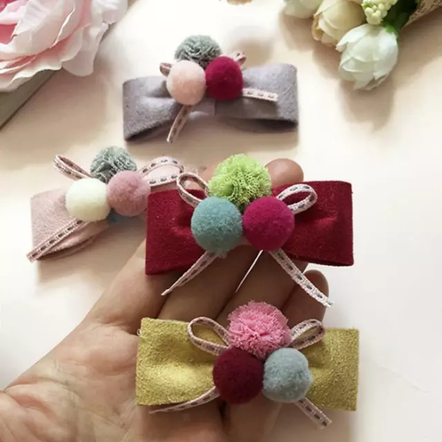 50 piccoli pon pon di colori misti Craft ornamento da appendere per la creazione