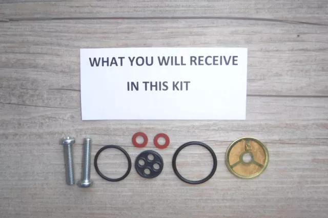 Honda petcock REBUILD and repair kit CB 550 K CB550K 1974 - fuel valve repair 3