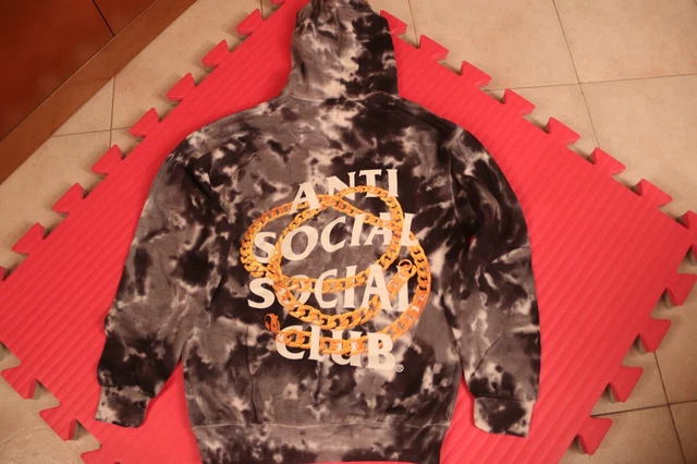 Felpa anti social deals social club arancione