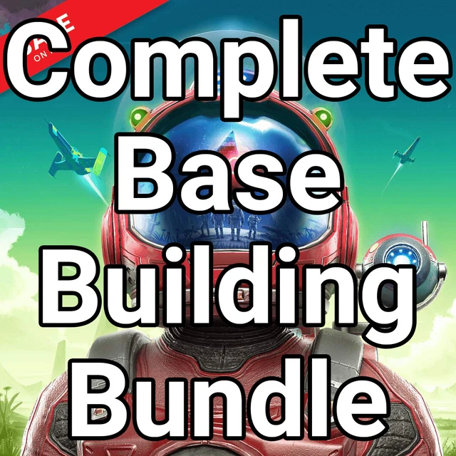 NO MANS SKY Complete Base Building Pack 32 Items! PC, XBOX, PS4
