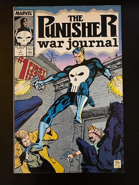 Punisher War Journal #1 First Issue Jim Lee 1988 Marvel Comics