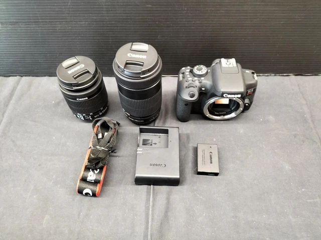 CANON X8I DOUBLE Zoom Kit Digital SLR Camera $1,376.23